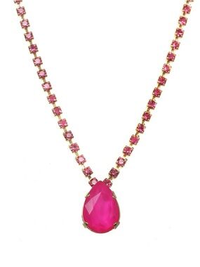 Tova Milli Necklace in Electric Pink